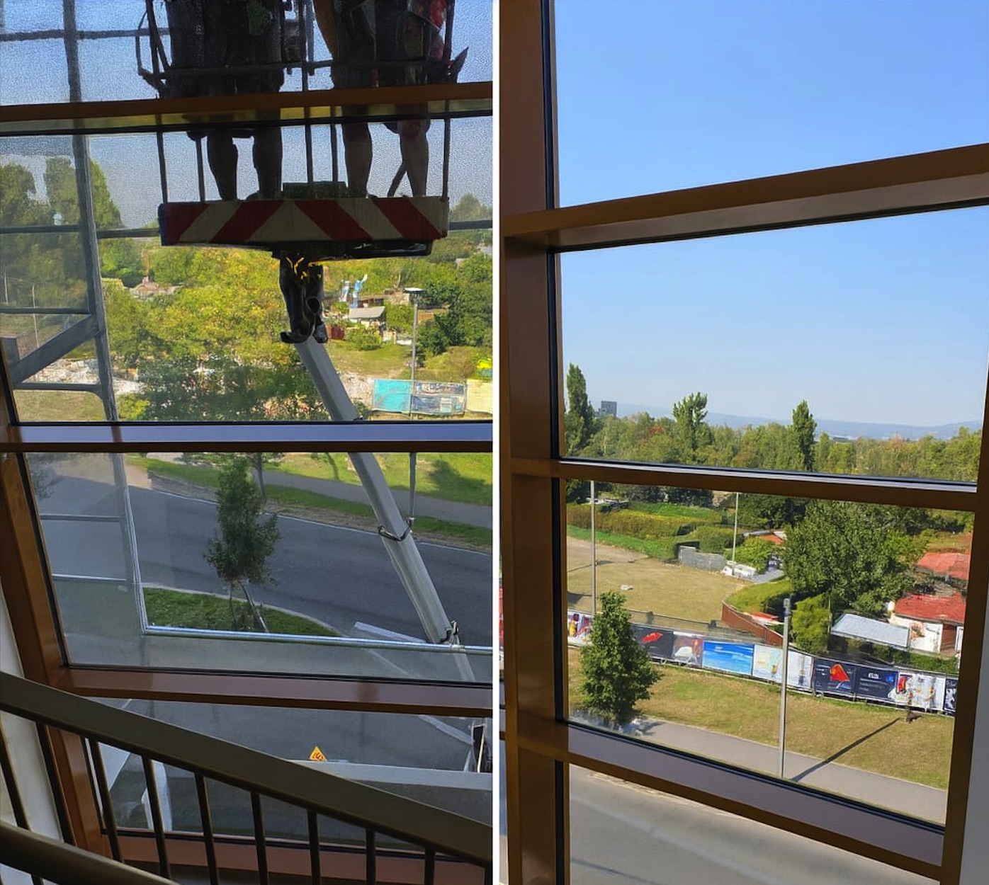 Fensterreinigung in der Höhe Wien – ReinVision e.U.